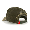 ililily PREMIUM Tree Embroidery Patch Cotton Hat Distressed Baseball Cap