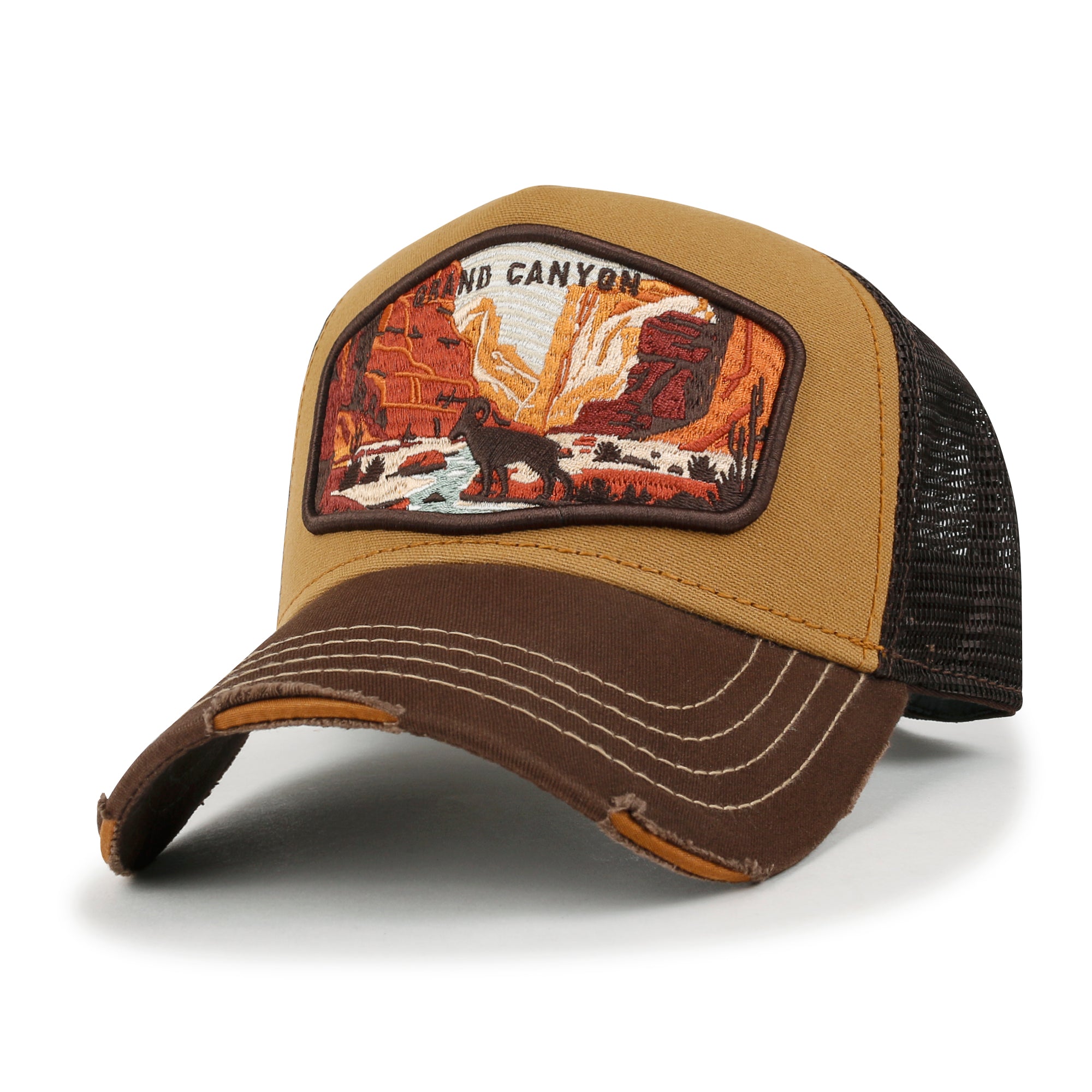 ililily Premium Grand Canyon Embroidery Baseball Cap