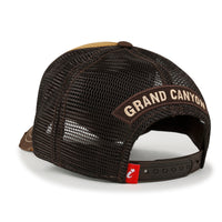 ililily Premium Grand Canyon Embroidery Baseball Cap Structured Trucker Hat