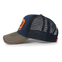 ililily Premium Grand Canyon Embroidery Baseball Cap Structured Trucker Hat