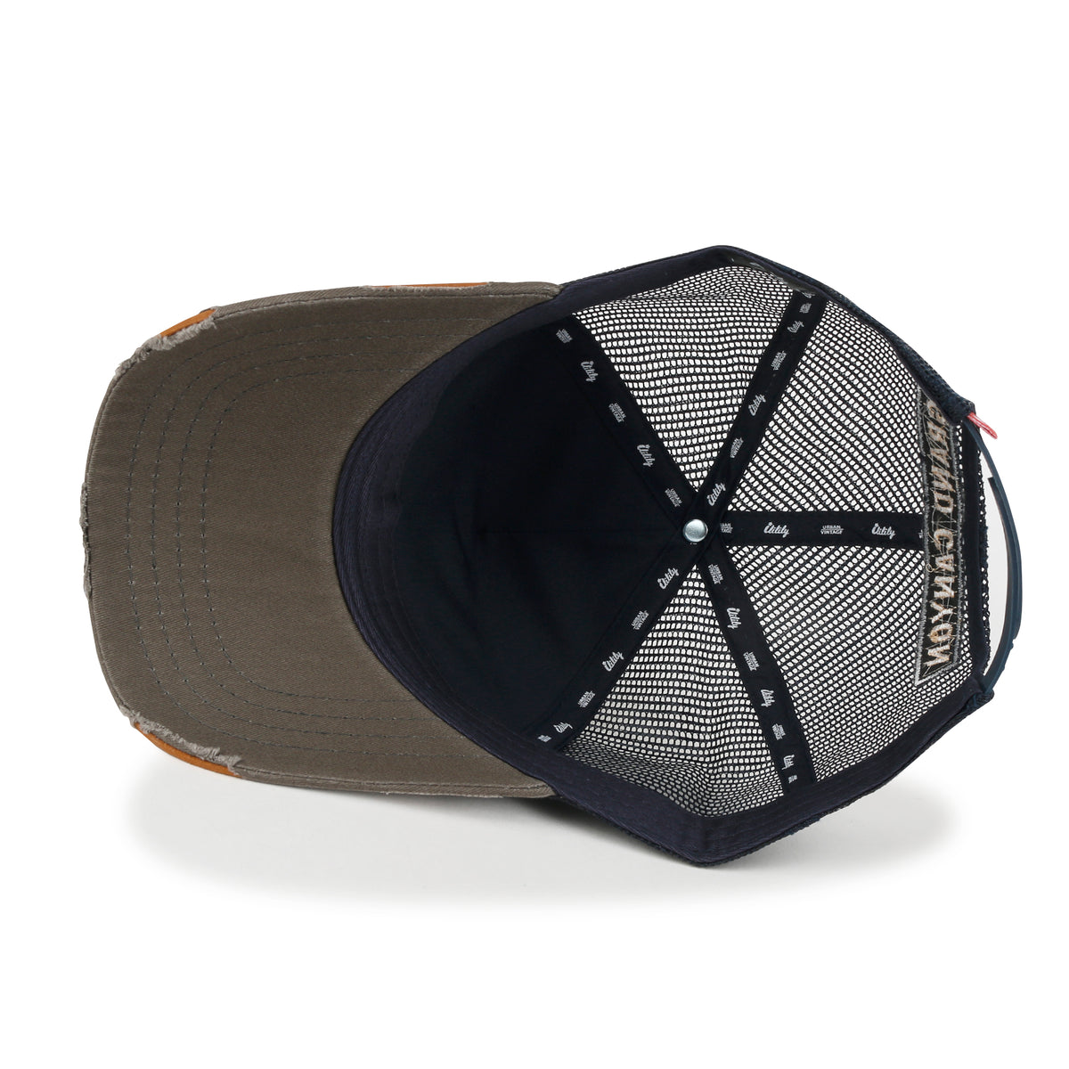 ililily Premium Grand Canyon Embroidery Baseball Cap Structured Trucker Hat