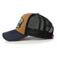 ililily Premium Rocky Mountain Embroidery Baseball Cap Structured Trucker Hat