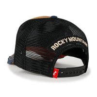 ililily Premium Rocky Mountain Embroidery Baseball Cap Structured Trucker Hat