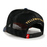 ililily Premium Yellowstone Embroidery Baseball Cap Structured Trucker Hat