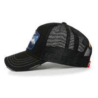 ililily Premium Grand Teton Embroidery Baseball Cap Structured Trucker Hat