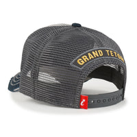 ililily Premium Grand Teton Embroidery Baseball Cap Structured Trucker Hat