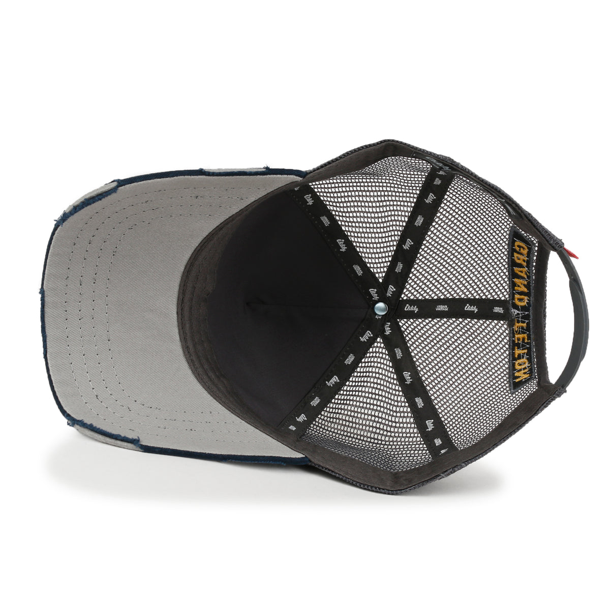 ililily Premium Grand Teton Embroidery Baseball Cap Structured Trucker Hat