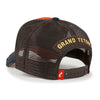 ililily Premium Grand Teton Embroidery Baseball Cap Structured Trucker Hat