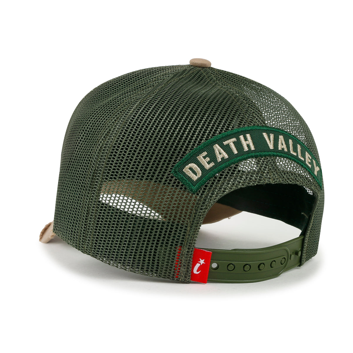 ililily Premium Death Valley Embroidery Baseball Cap Structured Trucker Hat