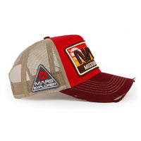 ililily PREMIUM NASA Mission Rectangle Patch Embroidery Structured Baseball Cap