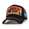 ililily PREMIUM NASA Mission Rectangle Patch Embroidery Structured Baseball Cap