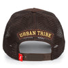 ililily PREMIUM Letter M Embroidered Cotton Trucker Cap Varsity Baseball Cap