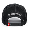 ililily PREMIUM Letter M Embroidered Cotton Trucker Cap Varsity Baseball Cap
