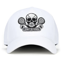 ililily PREMIUM Pirate Skull Lightweight Athletic Tennis Cap Sport Workout Hat