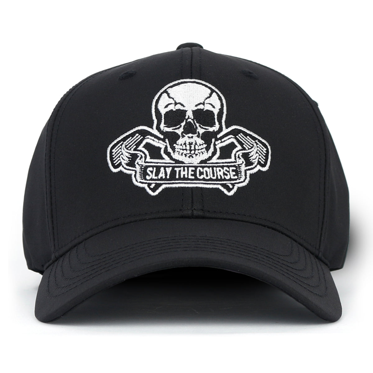 ililily PREMIUM Pirate Skull Lightweight Athletic Golf Cap Sport Workout Hat