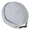 ililily Solid Color Cotton Short Beanie Strap Back Casual Hat Soft Cap