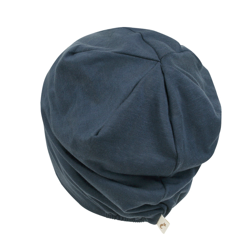 ililily Tencel Lyocell Ribbon Spangle Motif Chemo Beanie Soft Smooth Sleep Hat
