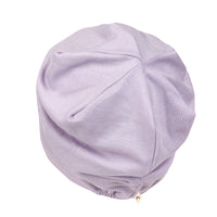 ililily Tencel Lyocell Ribbon Spangle Motif Chemo Beanie Soft Smooth Sleep Hat
