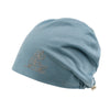 ililily Tencel Lyocell Leaves Rhinestone Chemo Beanie Ultra Soft Head Sleep Hat