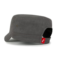 ililily Flower Embroidery Cotton Military Army Hat Women Casual Cadet Cap