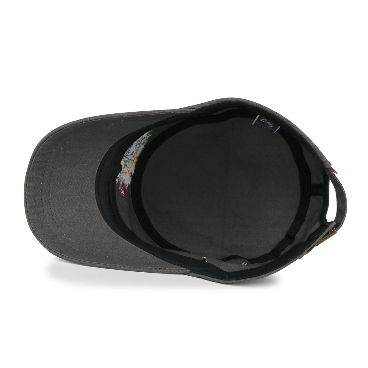 ililily Flower Embroidery Cotton Military Army Hat Women Casual Cadet Cap