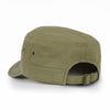 ililily Crystal / Black Gemstone Flower Vintage Military Army Hat Cadet Cap