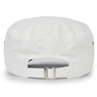 ililily Patterned Underbrim Herringbone Cadet Cap Vintage Military Army Hat