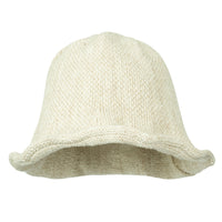 ililily Women Knitted Floppy Round Top Fedora Feminine Bucket Hat