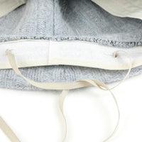 ililily Crochet Knitted Angora Blended Fedora Color Winter Bucket Hat