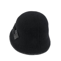 ililily Diamond Shape Knitted Wool Blended Bucket Hat Foldable Winter Bowler Hat