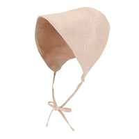 ililily Cotton Blended Sun Bonnet Hat Lightweight Open Back Classic Bucket Hat
