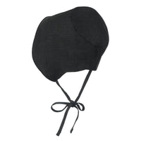 ililily Cotton Blended Sun Bonnet Hat Lightweight Open Back Classic Bucket Hat