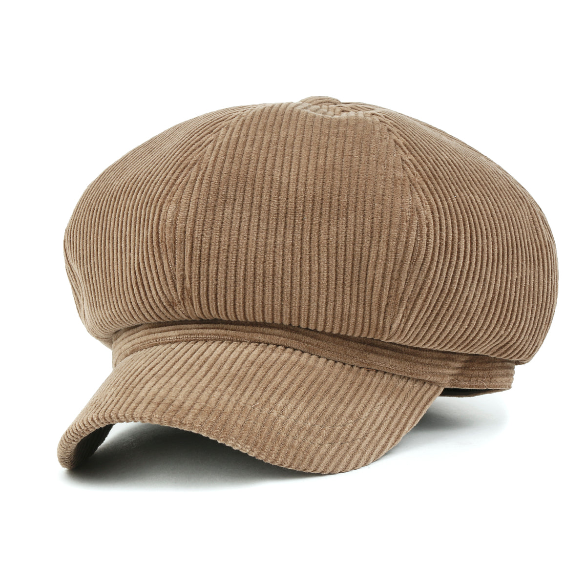 ililily Classic Newsboy Cabbie Cap 8-panel Duck Bill Flat Hunting Hat