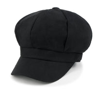 ililily Classic Newsboy Cabbie Cap 8-panel Duck Bill Flat Hunting Hat