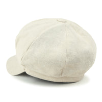 ililily Classic Newsboy Cabbie Cap 8-panel Duck Bill Flat Hunting Hat
