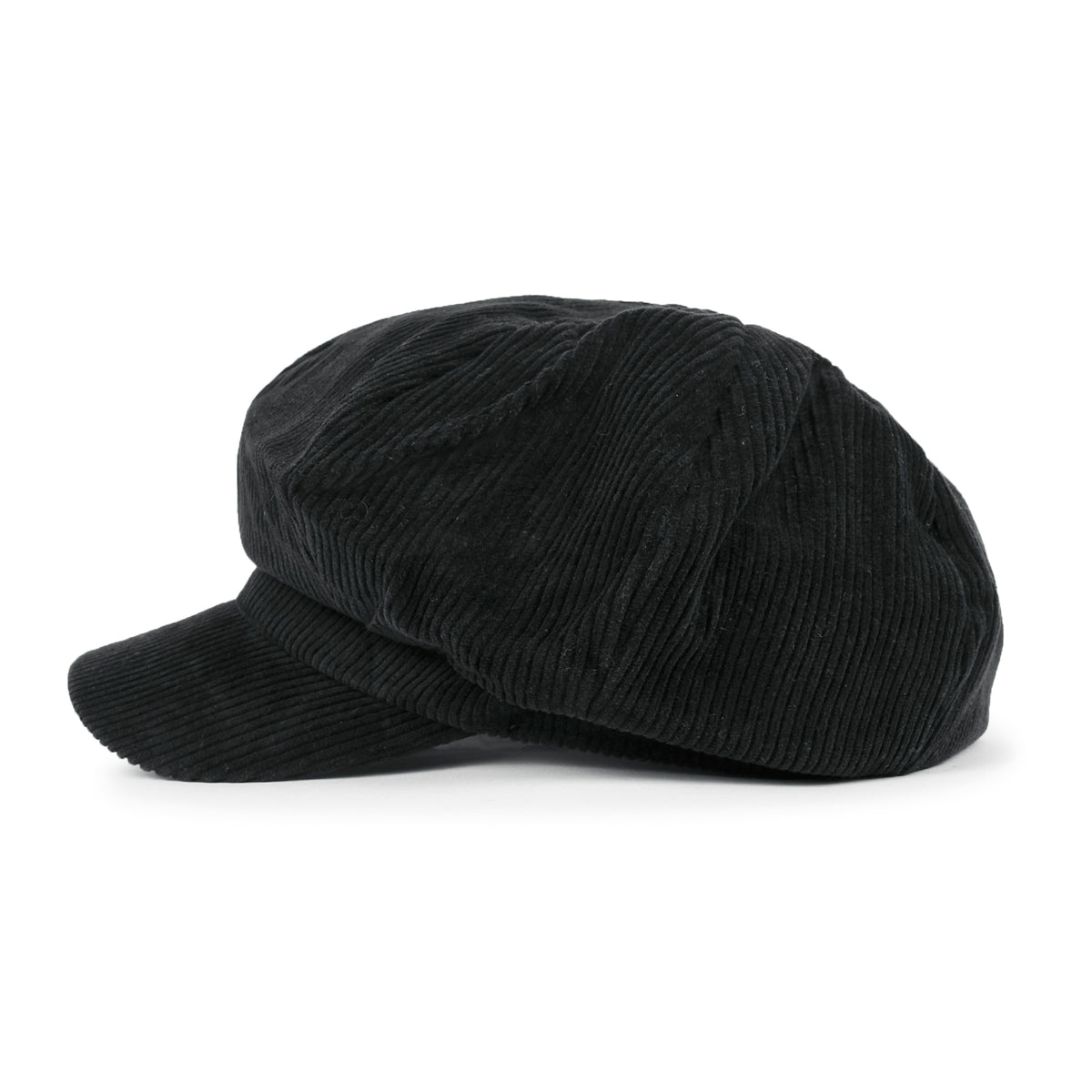 ililily Washed Cotton Newsboy Cabbie Cap Corduroy Duck Bill Flat Hunting Hat