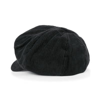 ililily Washed Cotton Newsboy Cabbie Cap Corduroy Duck Bill Flat Hunting Hat