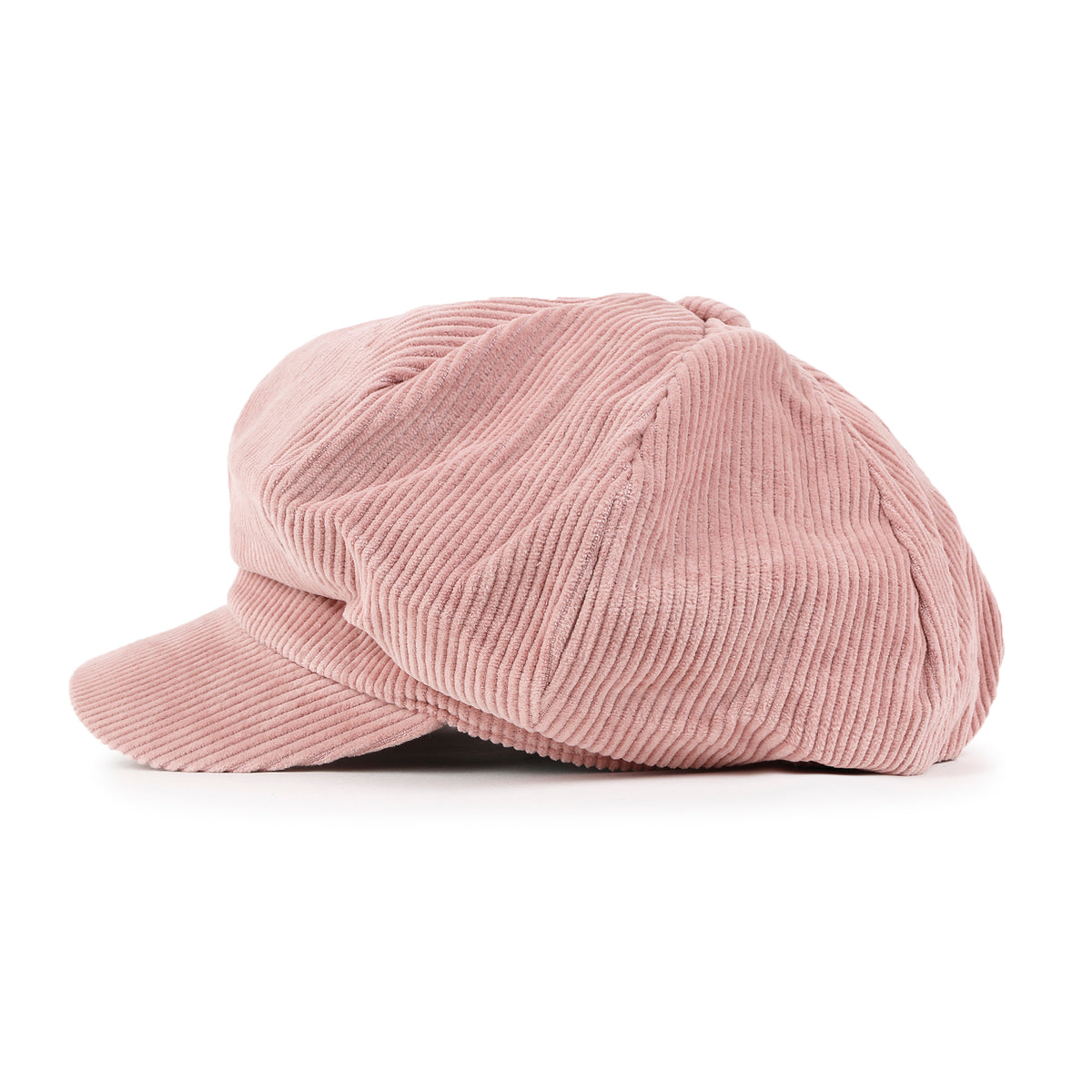 ililily Washed Cotton Newsboy Cabbie Cap Corduroy Duck Bill Flat Hunting Hat