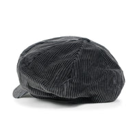 ililily Washed Cotton Newsboy Cabbie Cap Corduroy Duck Bill Flat Hunting Hat