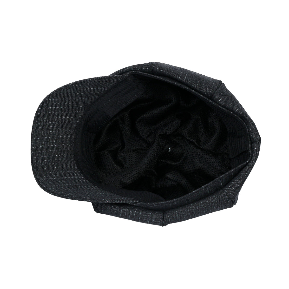 ililily Washed Cotton Newsboy Cabbie Cap Herringbone Duck Bill Flat Hunting Hat