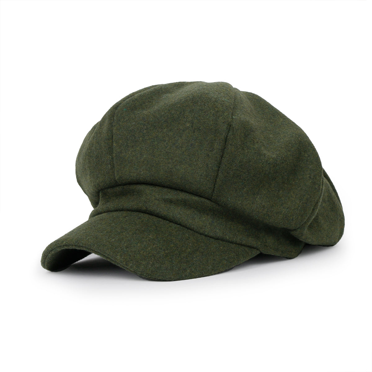 ililily Wool Blend Newsboy Cabbie Cap Baker Boy Ivy Duck Bill Flat Hunting Hat