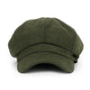 ililily Wool Blend Newsboy Cabbie Cap Baker Boy Ivy Duck Bill Flat Hunting Hat