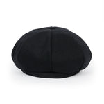 ililily Wool Blend Newsboy Cabbie Cap Baker Boy Ivy Duck Bill Flat Hunting Hat