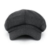 ililily Wool Blend Newsboy Cabbie Cap Baker Boy Ivy Duck Bill Flat Hunting Hat
