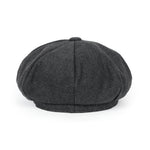 ililily Wool Blend Newsboy Cabbie Cap Baker Boy Ivy Duck Bill Flat Hunting Hat