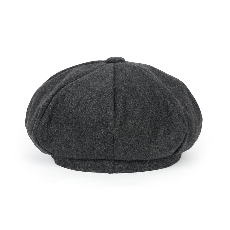ililily Wool Blend Newsboy Cabbie Cap Baker Boy Ivy Duck Bill Flat Hunting Hat