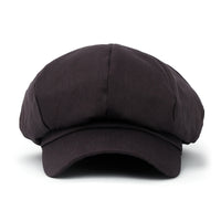 ililily Cotton Newsboy Cabbie Cap Baker Boy Ivy Duck Bill Flat Hunting Hat