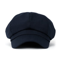 ililily Cotton Newsboy Cabbie Cap Baker Boy Ivy Duck Bill Flat Hunting Hat