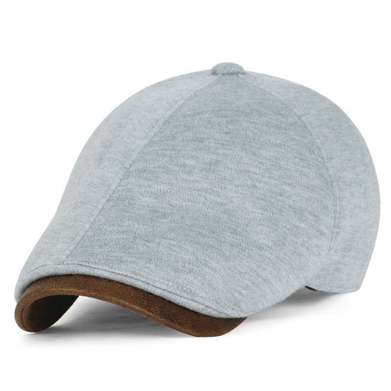 ililily Soft Cotton Jersey  Newsboy Hat Vintage Hunting Flat Golf Cap