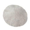 ililily Solid Color Angora French Beret Furry Artist Flat Winter Hat